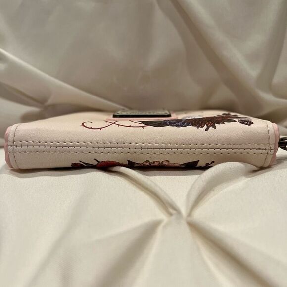 Loungefly X Disney The Nightmare Before Christmas Jack & Sally Floral Wallet NWT - Picture 6 of 8